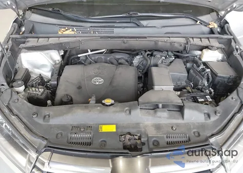 2017 Toyota Highlander Limited Platinum из США, поврежденный, VIN 5TDDZRFH6HS379569